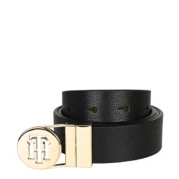 Tommy Hilfiger Women's Black & Tan Adelin Reversible Belt-image-28