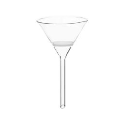ABGIL Conical Filter Funnel Hirsch Type with Sintered Disc 100 ml Transparent Borosilicate Glass Porosity Grade 4, SG-558-14-18