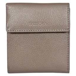SASSORA ARLO Grey Leather Tri-Fold Wallet-picture-13