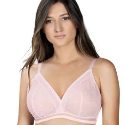 PARFAIT Light Purple Non Wired Non Padded Bralette-image-68