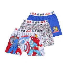 Bodycare Kids Multicolor Printed Hipster Briefs - Pack of 3-image-27