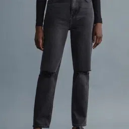 GANT Black Heavily Washed Jeans-image-38