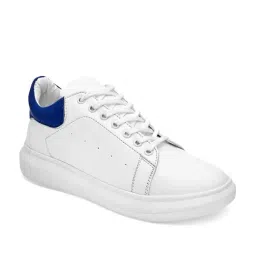 Giorgio Men's Pastel White & Blue Casual Sneakers-image-42
