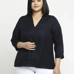 Style Quotient Navy Regular Fit Shirt-73