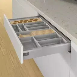 Hettich Orga Tray Trimmable 351-400 mm Width, 441-520 mm Depth for InnoTech Drawer System, 9194934 image 2