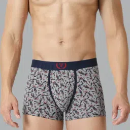 Van Heusen Sport Regular Fit Double Layer Gusset Ultra Soft Printed Trunks - VSP7-picture-0
