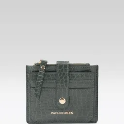 Van Heusen Women Croc Textured Card Holder-16