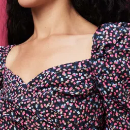 Globus Multicolor Printed Top With Skirt image 3