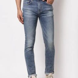 Red Tape Vintage Blue Skinny Fit Jeans-image-59