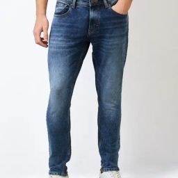Spykar Men Slim Fit Low Rise Cotton Casual Jeans-image-41