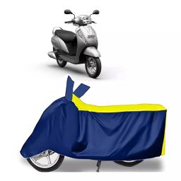 Auto Pearl Two Wheeler Cover for Suzuki Access 125 - Yellow, Blue-image-23