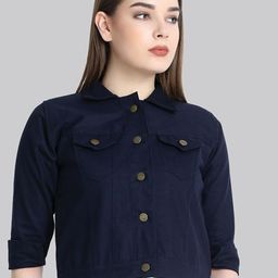 BUY NEW TREND Women Lightweight Denim Jacket-image-98