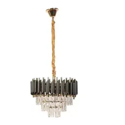 ELIANTE Torrica Cristal LED Chandlier 400 mm (16 inch) With Adjustable Colour Temperature-image-39