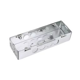 GreatWhite Metal Box Interlocking Matte Fiana Range 8 and 9 Module Horizontal, 21807-WH (Pack of 5)-14