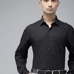 Arrow Manhattan Slim Fit Checked Pure Cotton Formal Shirt-picture-12