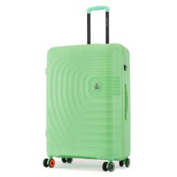 Nasher Miles Boston Summer Green 8 Wheels Large Hard Cabin Trolley Bag-image-32