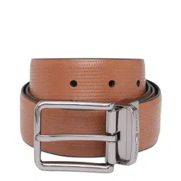 Tommy Hilfiger Men's Tan & Black Allmans Reversible Belt-image-8