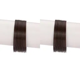 1ST TIME Set Of 24 Brown Alloy Bangles-picture-19