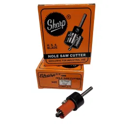 Sharp 9mm STD. H.S.S. Hole Saw Cutter (12.7mm High Speed Steel)-3