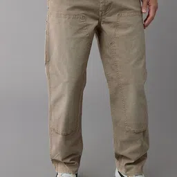 AMERICAN EAGLE OUTFITTERS Men Mid-Rise Regular Trousers-image-61