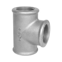 Georg Reducing Increasing Tee Fischer Galvanised malleable Iron Fitting Female BSPP 3/4in to to, 770130222 (Pack of 5)-image-73