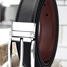 The Roadster Lifestyle Co. Men Formal Reversible Belt-picture-2