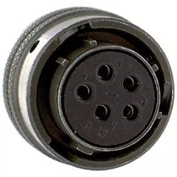 AMPHENOL INDUSTRIAL CIRCULAR CONNECTOR PLUG, SIZE 14, 5POS, CABLE, PT06E-14-5S-image-98