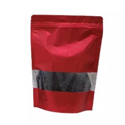 DEZPAC Red Polythene Standy Pouch With Zipper 160 x 220 mm (Pack of 100)-image-5