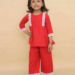 LITTLE GINNIE Girls Top With Trousers-image-77