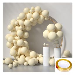 Chocozone Pastel Balloons for Birthday Pack of 100 - Yellow-85