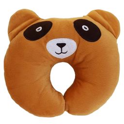 Domenico Baby Soft Neck Support Pillow for Head Shaping Shape Supporter Dog Face Pillow - Brown-image-102