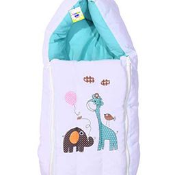 Babytoons Baby Sleeping Bag New Born Carry Nest Bed (0-6 Months) Blue-image-12