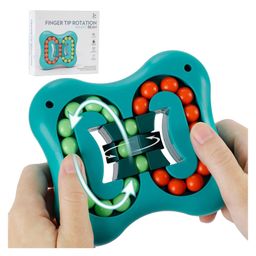 Azhari Magic Bean Cube Rotating Decompression Finger Gyro Ball Spinning Magic Bean Spinner Toy Stress Relief Rotation Cube Color May Vary-25