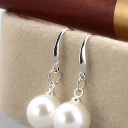 EL REGALO Stainless Steel Beaded Contemporary Drop Earrings-56