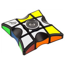 NEGOCIO Fidget Spinner Magic Cube Anti-Anxiety Brainstorm Finger Toy Floppy Cube Puzzle Simple & Fun Solving - Colour May Vary image 2