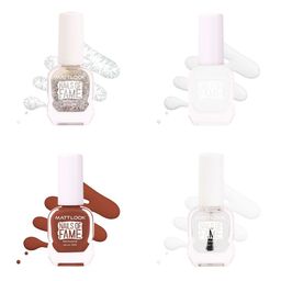 MATTLOOK Set Of 4 Nails Of Fame Nail Polish - 12 ml Each - Shade - 1 - 34 - 60 - 70-5