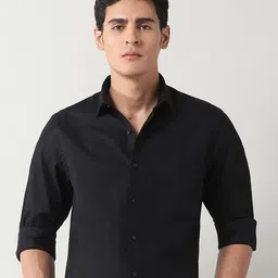 Arrow Spread Collar Classic Twill Formal Cotton Shirt-picture-49