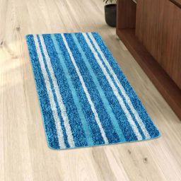 Saral Home Blue & White Multipurpose Runner - Set of 1-9