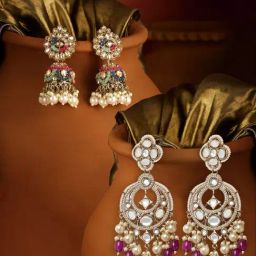 Zaveri Pearls Multi Alloy Earrings for Women-78