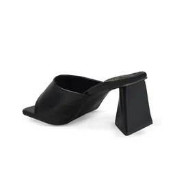 Shoetopia Open Toe Triangle Block Heels image 4