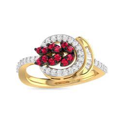 PC Jeweller Yago 18k Gold Ring for Women-image-38