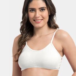 Tweens White Non Wired Padded Seamless Bra-image-76