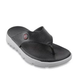 Mochi Men's Obsidian Black Thong Sandals-image-74