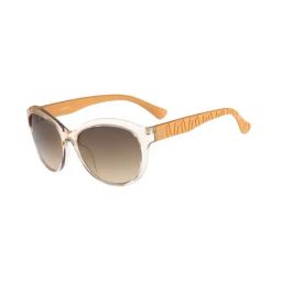 Calvin Klein Grey Oval Sunglasses for Women-image-26