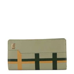 Baggit Green Printed Bi-Fold Wallet for Women-image-58