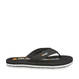 Duke Men's Black Flip Flops-24