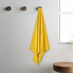 Spaces Swift Dry Dark Yellow 450 GSM Cotton Bath Towel-image-13