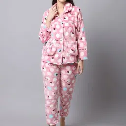 TAG 7 Pink Printed Night Suit-image-13