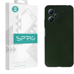 Sprig Liquid Silicone Back Cover for Redmi Note 12 5G (Green)-image-39