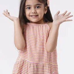 Ed-a-Mamma Kids Pink Striped Top-62